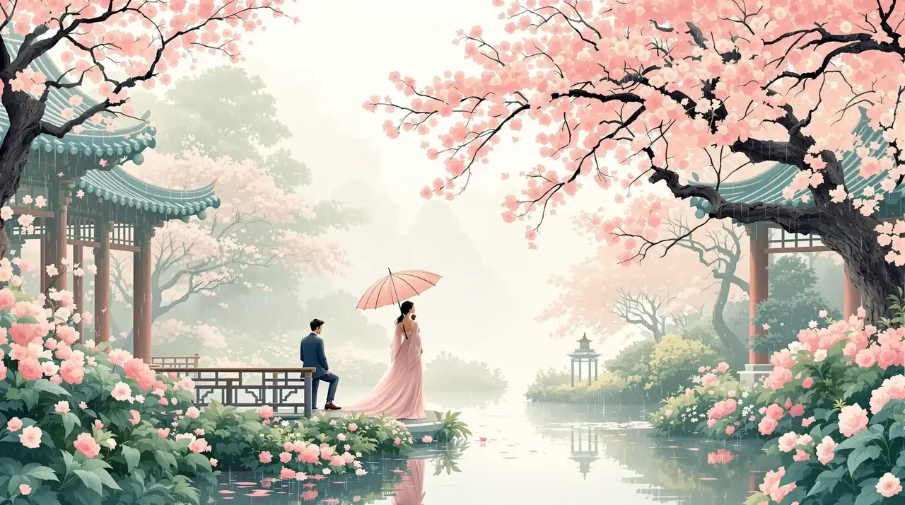 杏花微雨宣传图