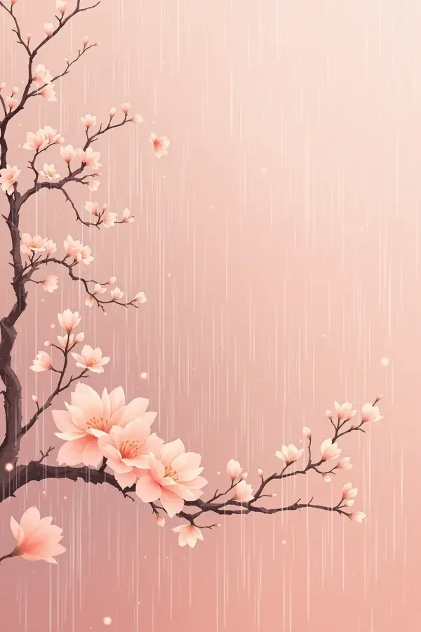 杏花微雨海报