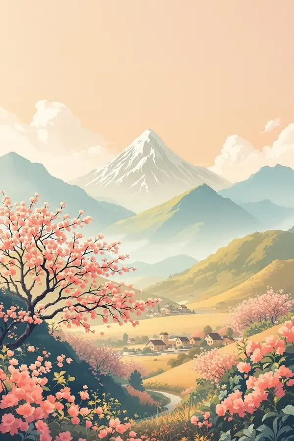 山杏花开海报